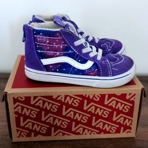 Toddler Vans Sk8 Hi-rise Shoes Size 9